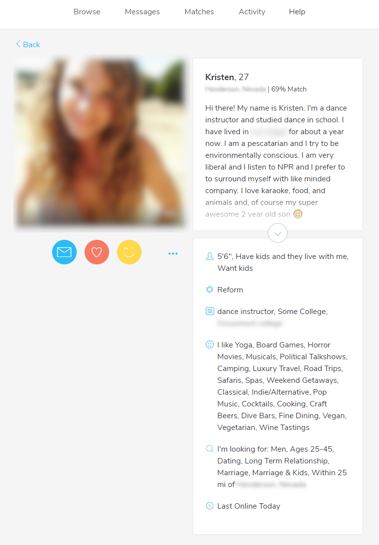 Best dating profile examples in Chicago