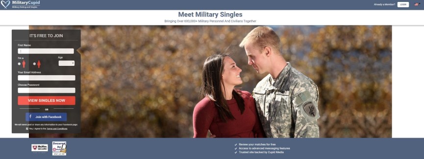 army dating sites free