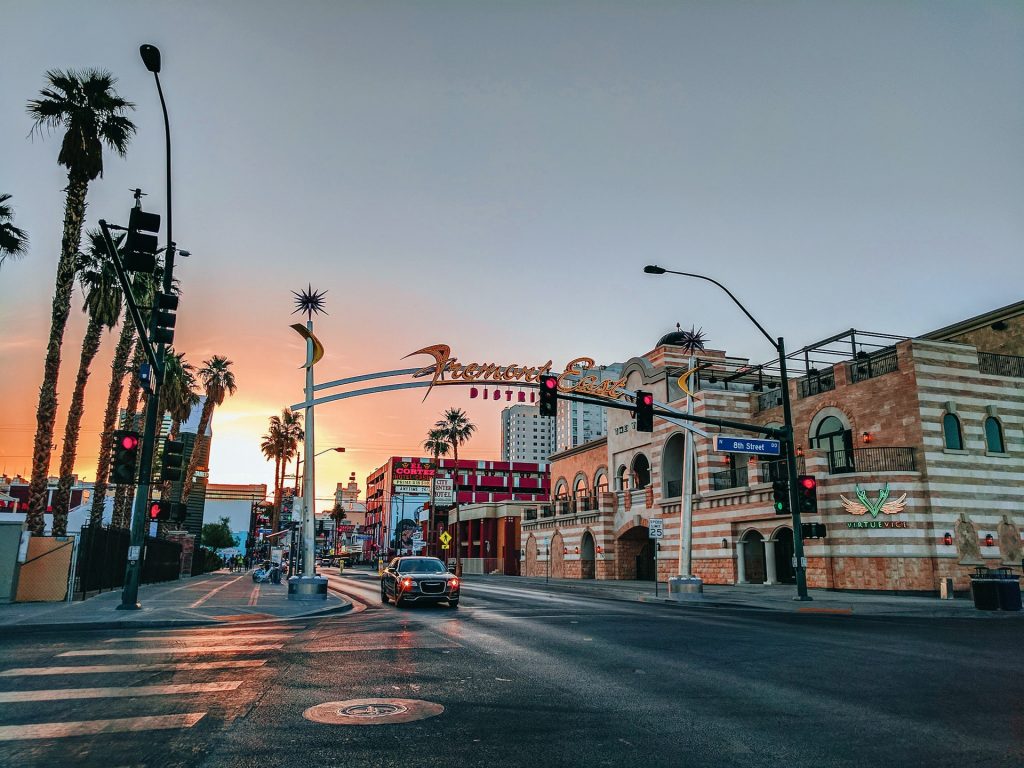 Fremont Street in Las Vegas Nevada