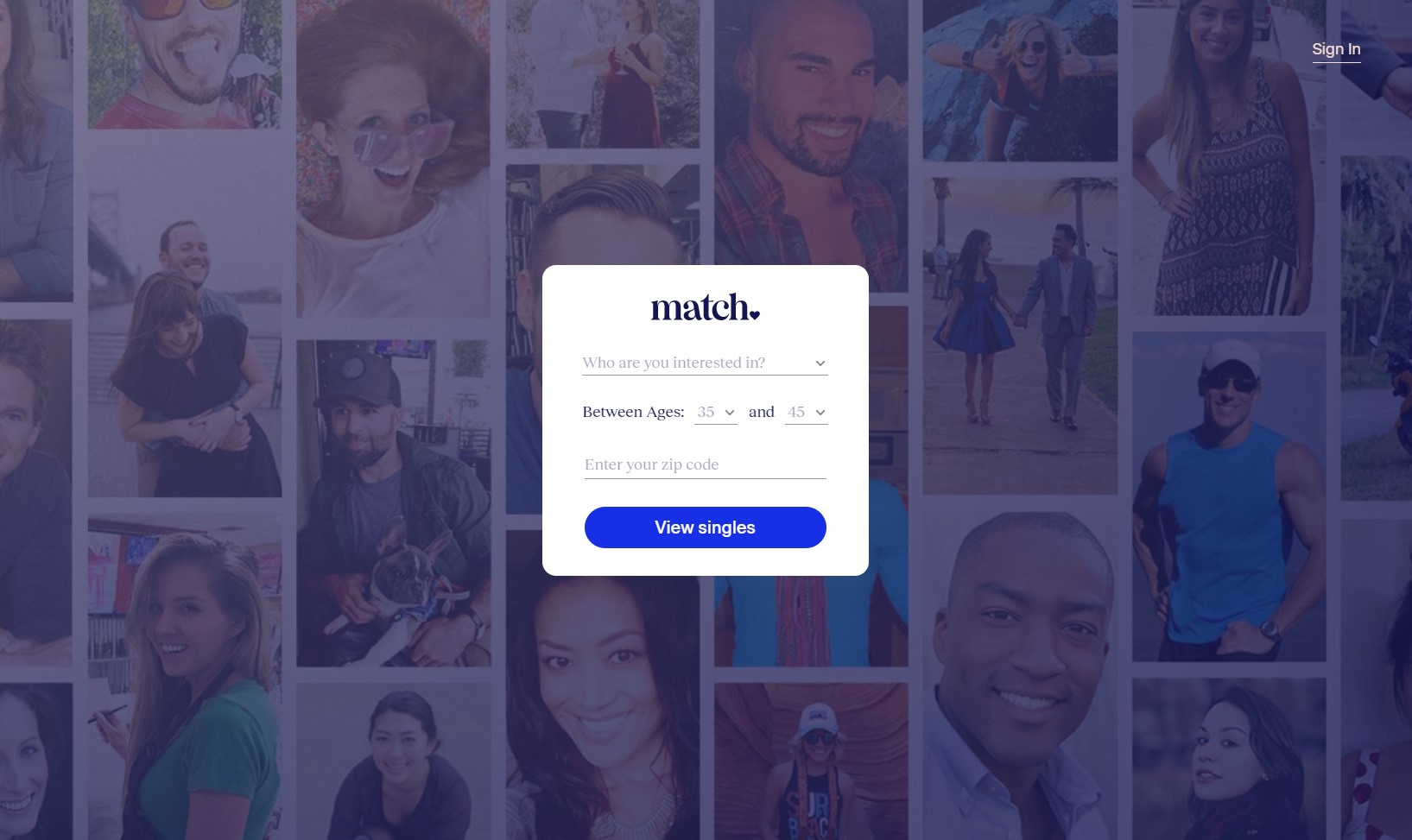 Match com free trial without credit card