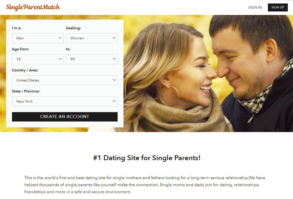 Single Parent Match Screenshot