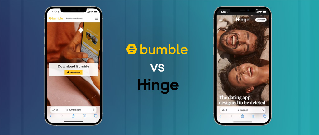 Bumble vs Hinge Custom Image