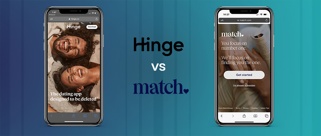 Hinge vs Match custom image