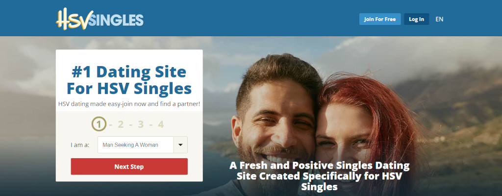 HSV Singles Homepage Screenshot
