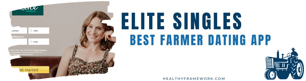 Elite Singles for farmers screenshot and header text